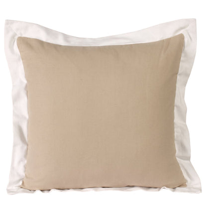 Bordered Flange Frame Throw Pillow