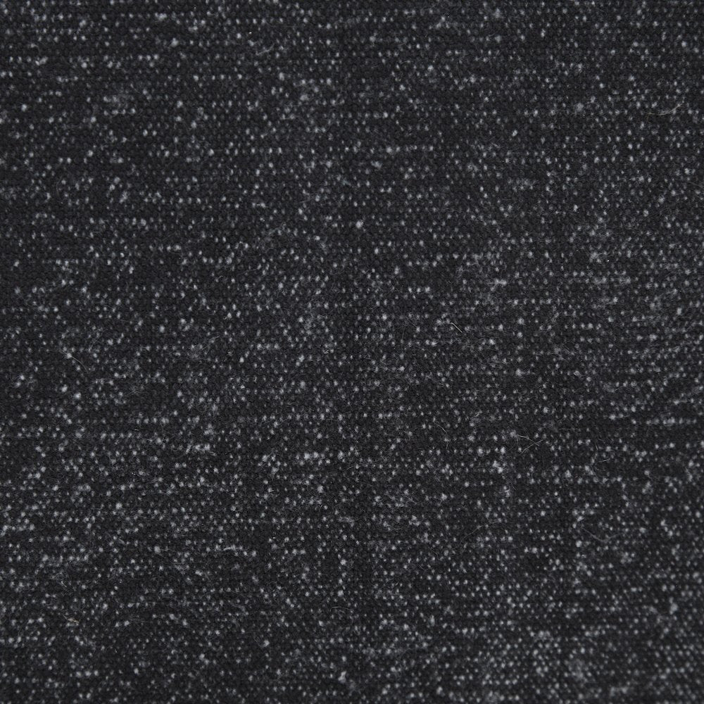 Vital Cotton Poly Filled Pillow in Black, 20" x 20"