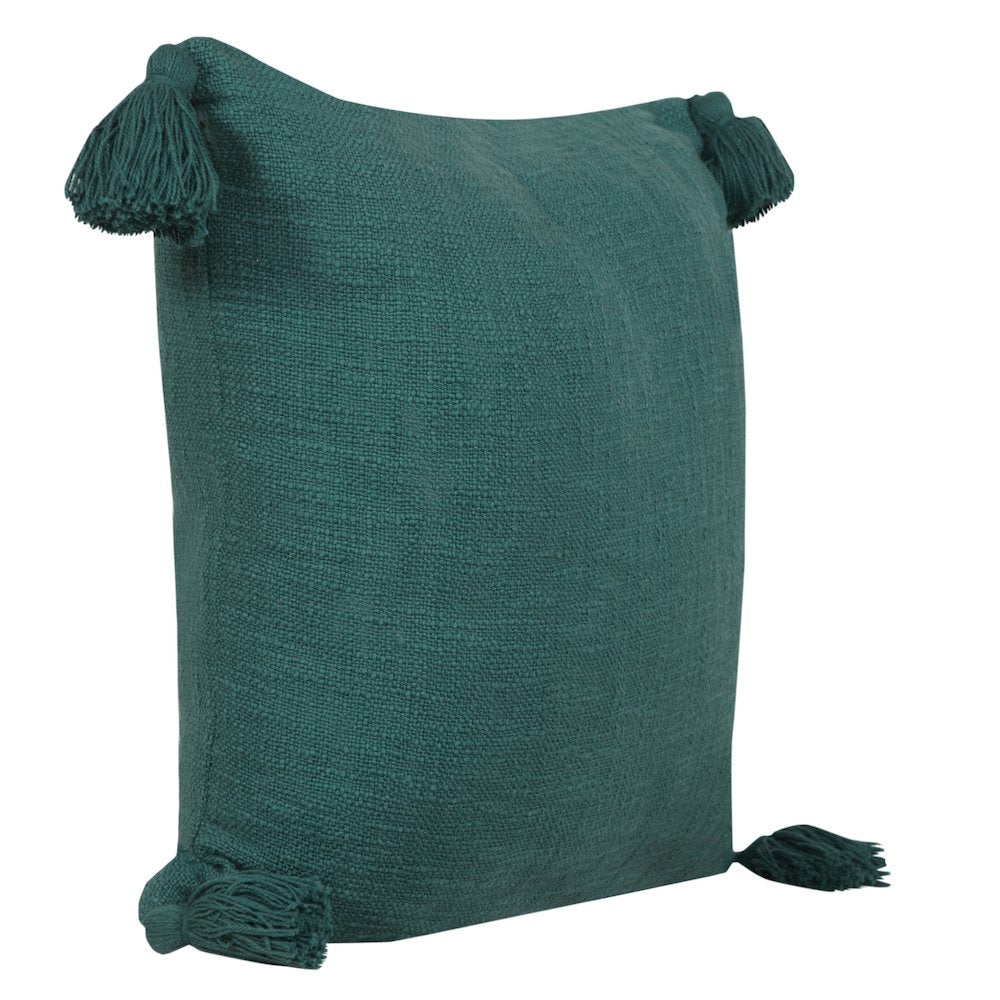 Insignia Cotton Poly Filled Pillow in Green, 20" x 20"