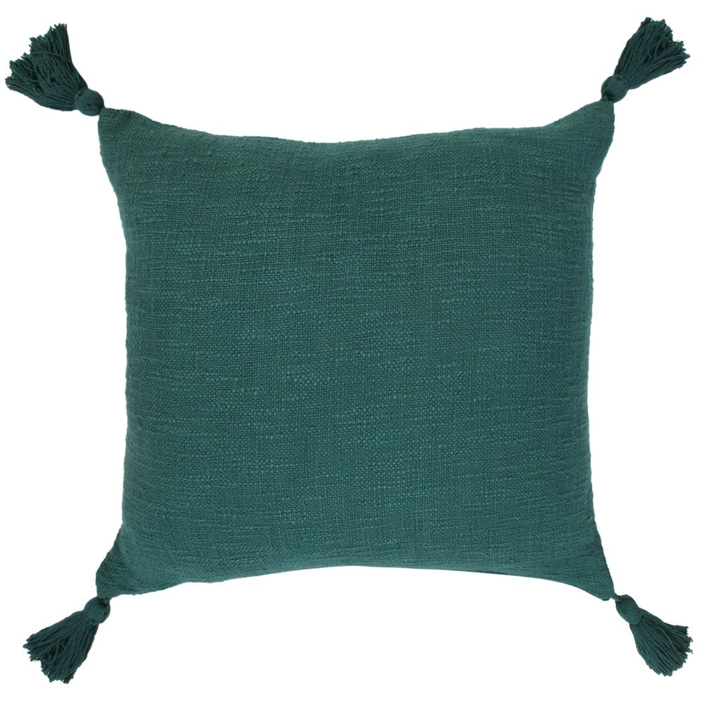 Insignia Cotton Poly Filled Pillow in Green, 20" x 20"