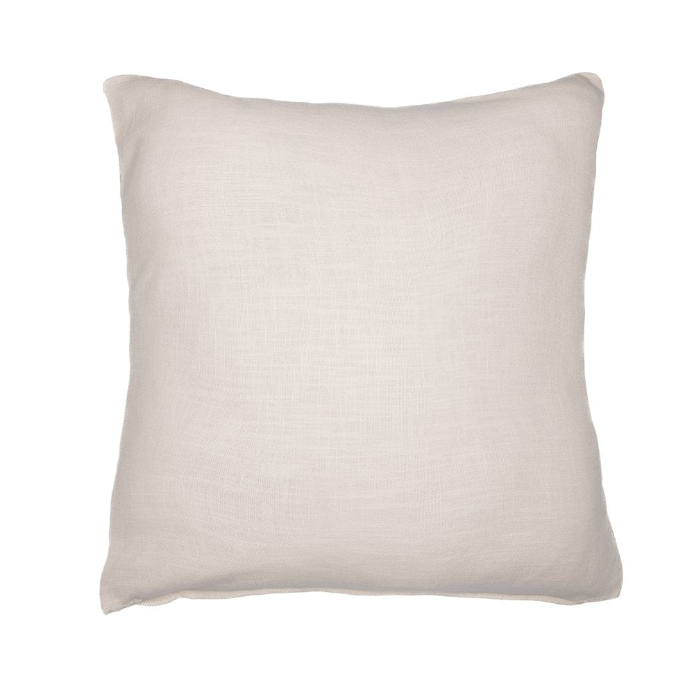 Ivory/Multi Contemporary Geometric Hand-Woven Throw Pillow Cover
