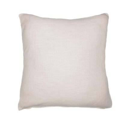 Ivory/Multi Contemporary Geometric Hand-Woven Throw Pillow Cover