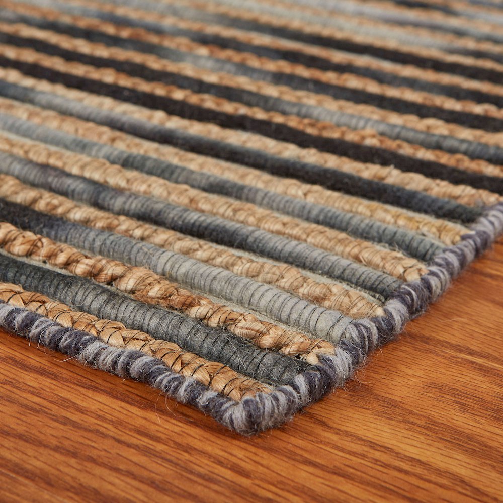 Charcoal Jute Area Rug