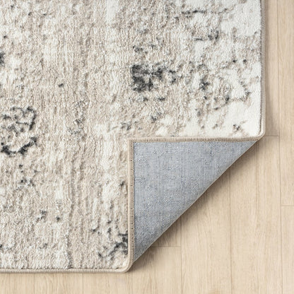 Antalya Durable Performance Area Rug Indoor in Beige/Gray, 5' x 7'