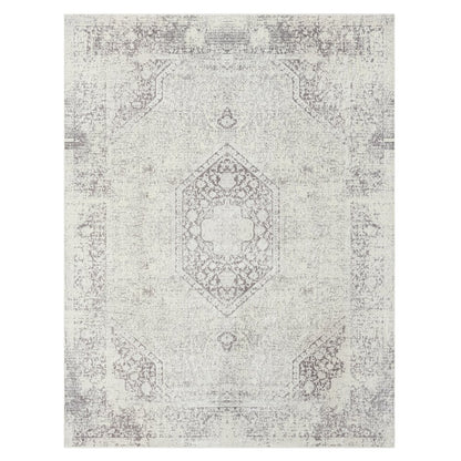 Aria Durable Performance Area Rug Indoor in Gray, 7'10" x 9'10"
