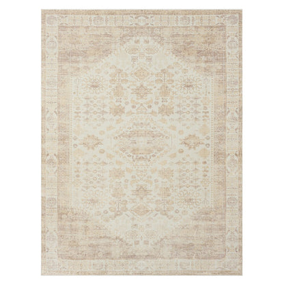 Aria Durable Performance Area Rug Indoor in Beige, 7'10" x 9'10"