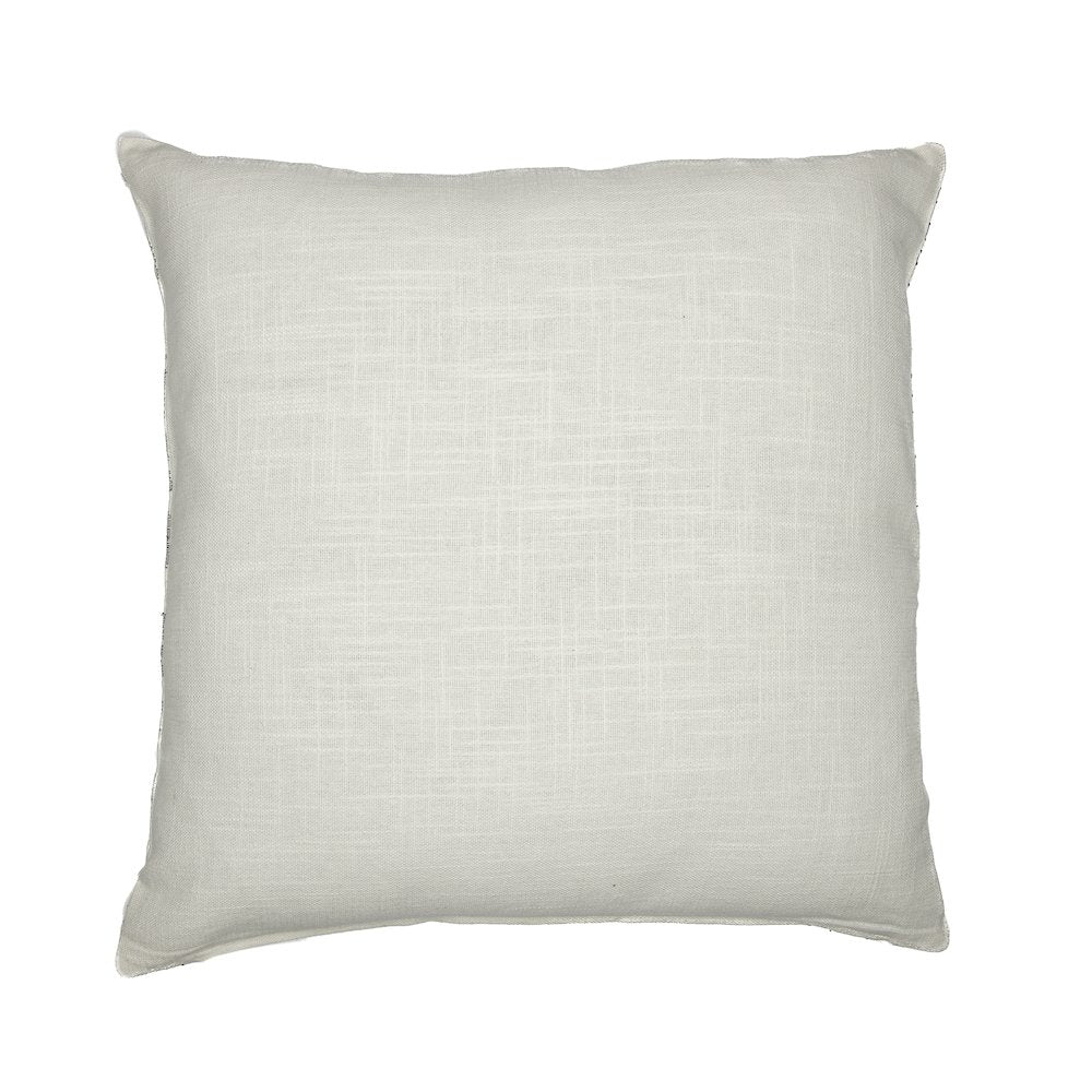 Stacy Garcia  Cotton Blend Poly Filled Pillow in White/Black, 20" x 20"