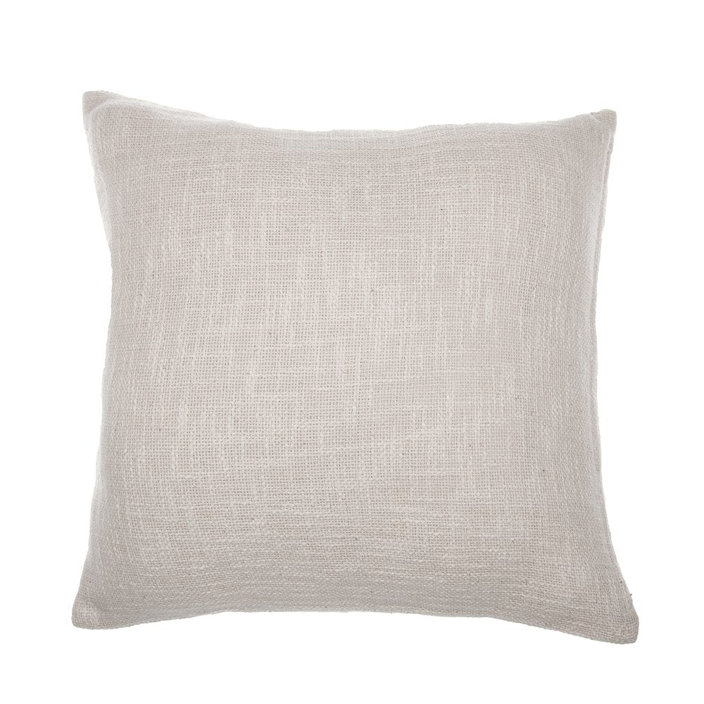 Stacy Garcia  Cotton Blend Poly Filled Pillow in Red/Ivory, 24" x 24"