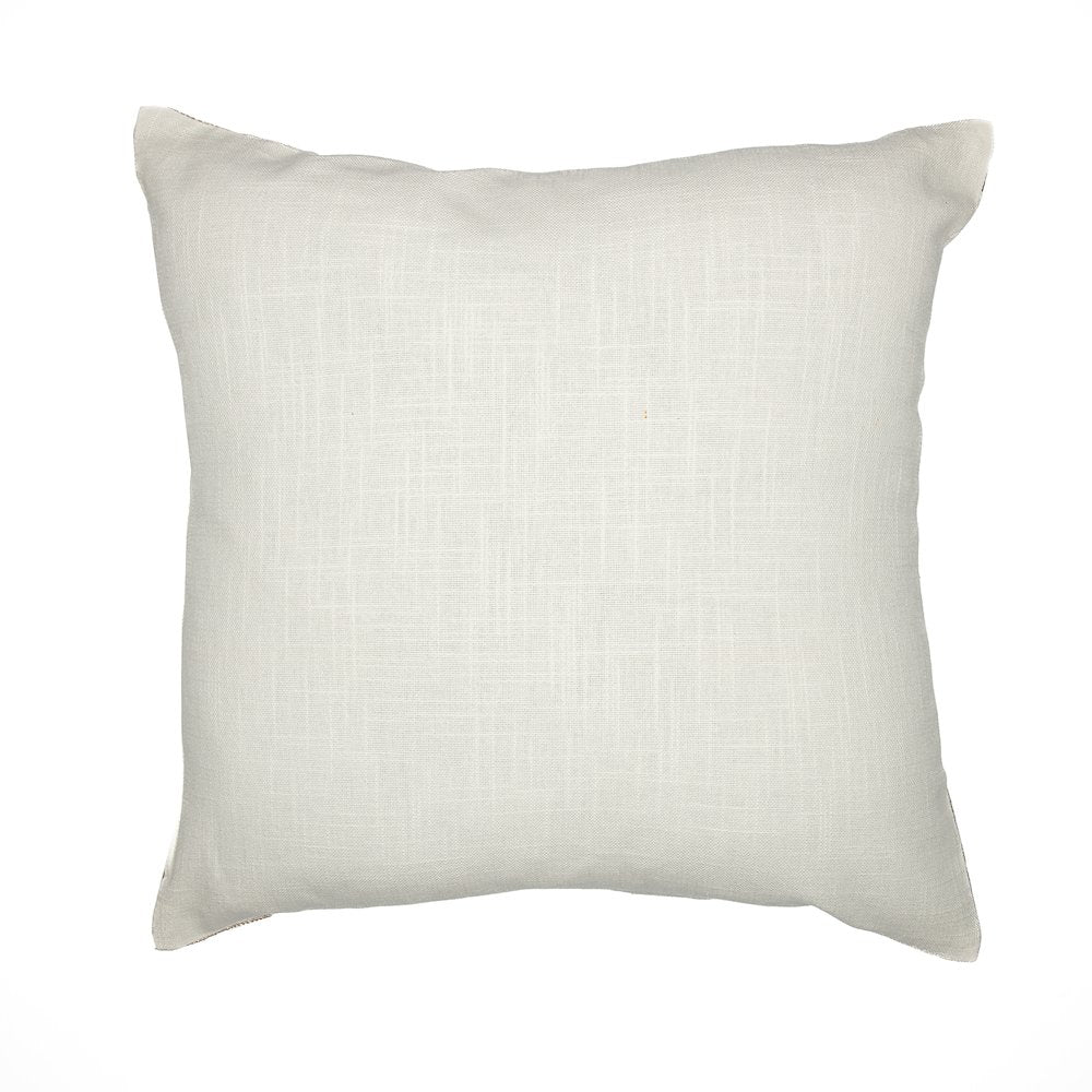 Stacy Garcia  Cotton Blend Poly Filled Pillow in Ivory/Tan, 24" x 24"