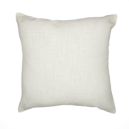 Stacy Garcia  Cotton Blend Poly Filled Pillow in Ivory/Tan, 24" x 24"