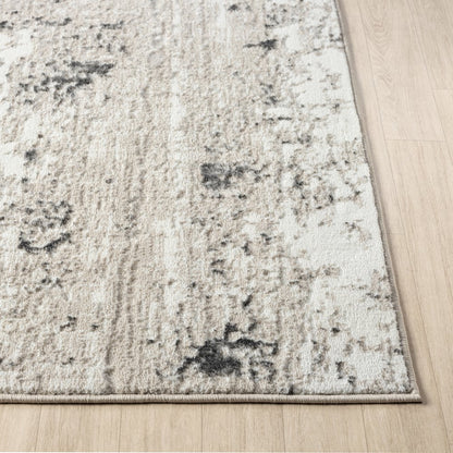 Antalya Durable Performance Area Rug Indoor in Beige/Gray, 9' x 12'