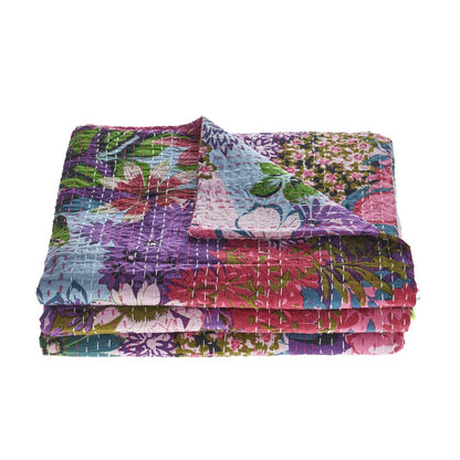 Coverlet Cotton in Red 92" x 96"