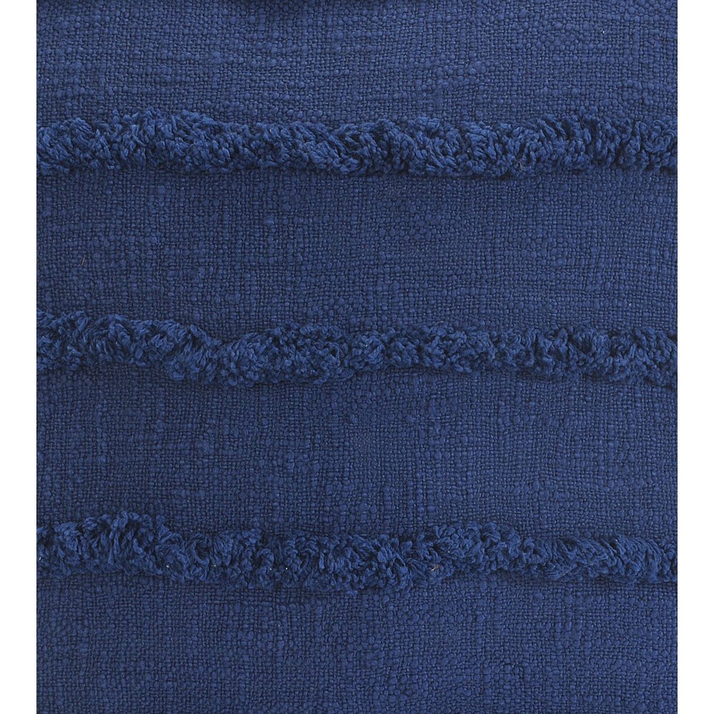 Rory Cotton Pillow Set of 2 in Blue, 20" x 20"