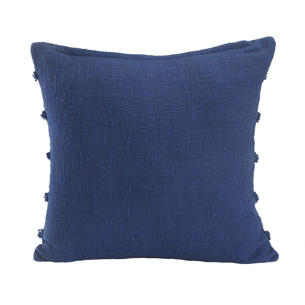 Rory Cotton Pillow Set of 2 in Blue, 20" x 20"