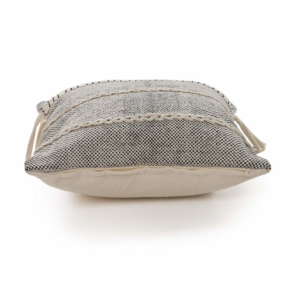 Handwoven Cottage Throw Pillow
