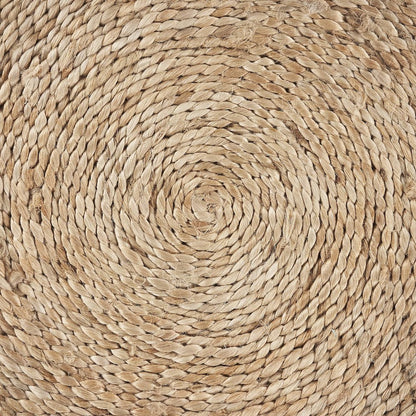 Solid Braided Jute Placemats, Set of Two
