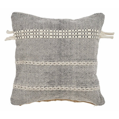 Handwoven Cottage Throw Pillow