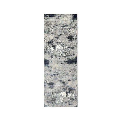 Antalya Durable Performance Area Rug Indoor in Gray/Green, 2'6" x 8'