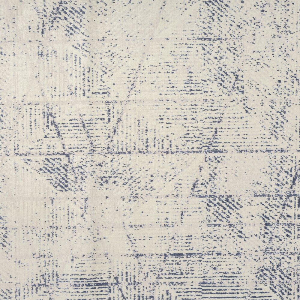 Aria Durable Performance Area Rug Indoor in Gray/Blue, 2' x 5'