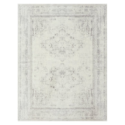 Aria Durable Performance Area Rug Indoor in Gray, 2'8" x 3'10"