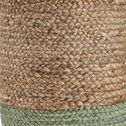 Baskets Jute Indoor Basket in Tan, 17" x 17" x 15"