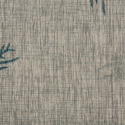 Captiva Durable Performance Area Rug Outdoor in Blue/Gray, 5' x 7'