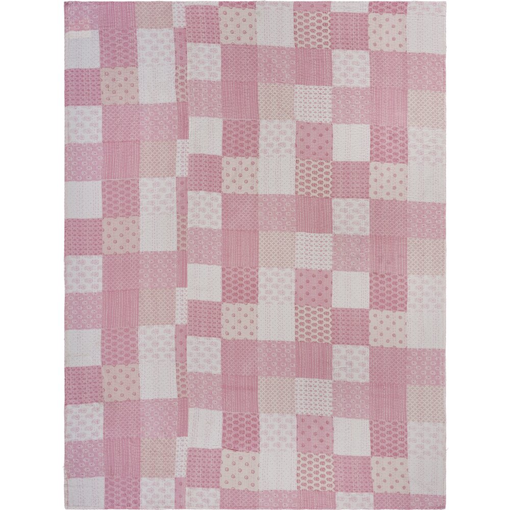 Coverlet Cotton in Pink 86" x 91"