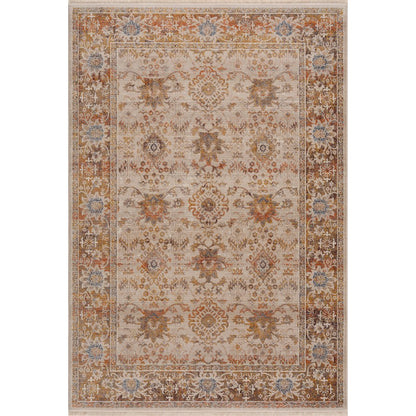 Holi Durable Performance Area Rug Indoor in Ivory/Beige, 2' x 3'
