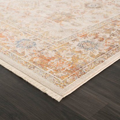 Holi Durable Performance Area Rug Indoor in Ivory/Beige, 2' x 3'