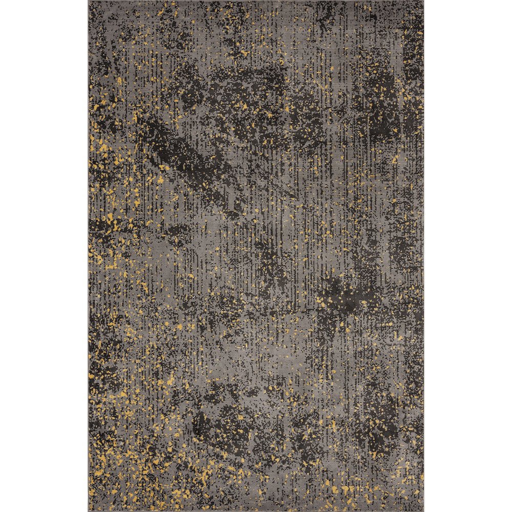 Impulse Performance Blend Area Rug Indoor in Gray/Brown, 7'6" x 9'6"