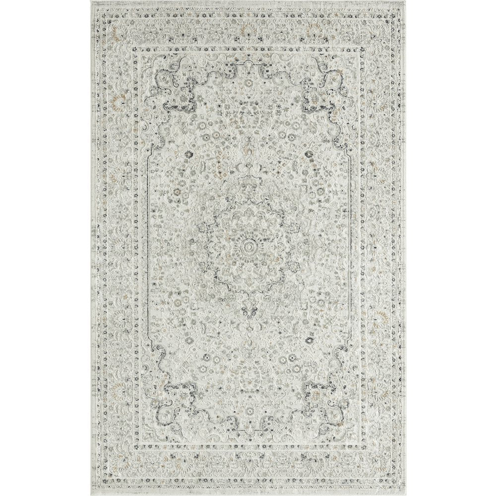 Isabella Performance Blend Area Rug Indoor in Gray, 5' x 7'6"