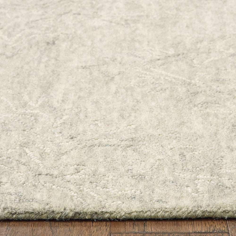 Karma Wool Area Rug Indoor in Gray, 9' x 12'