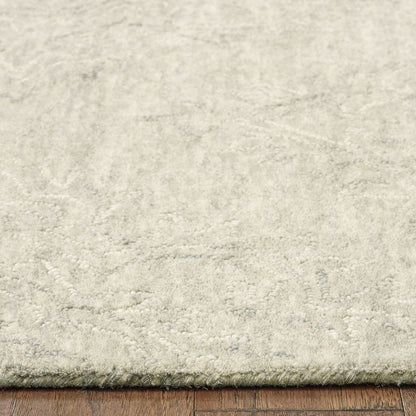 Karma Wool Area Rug Indoor in Gray, 9' x 12'