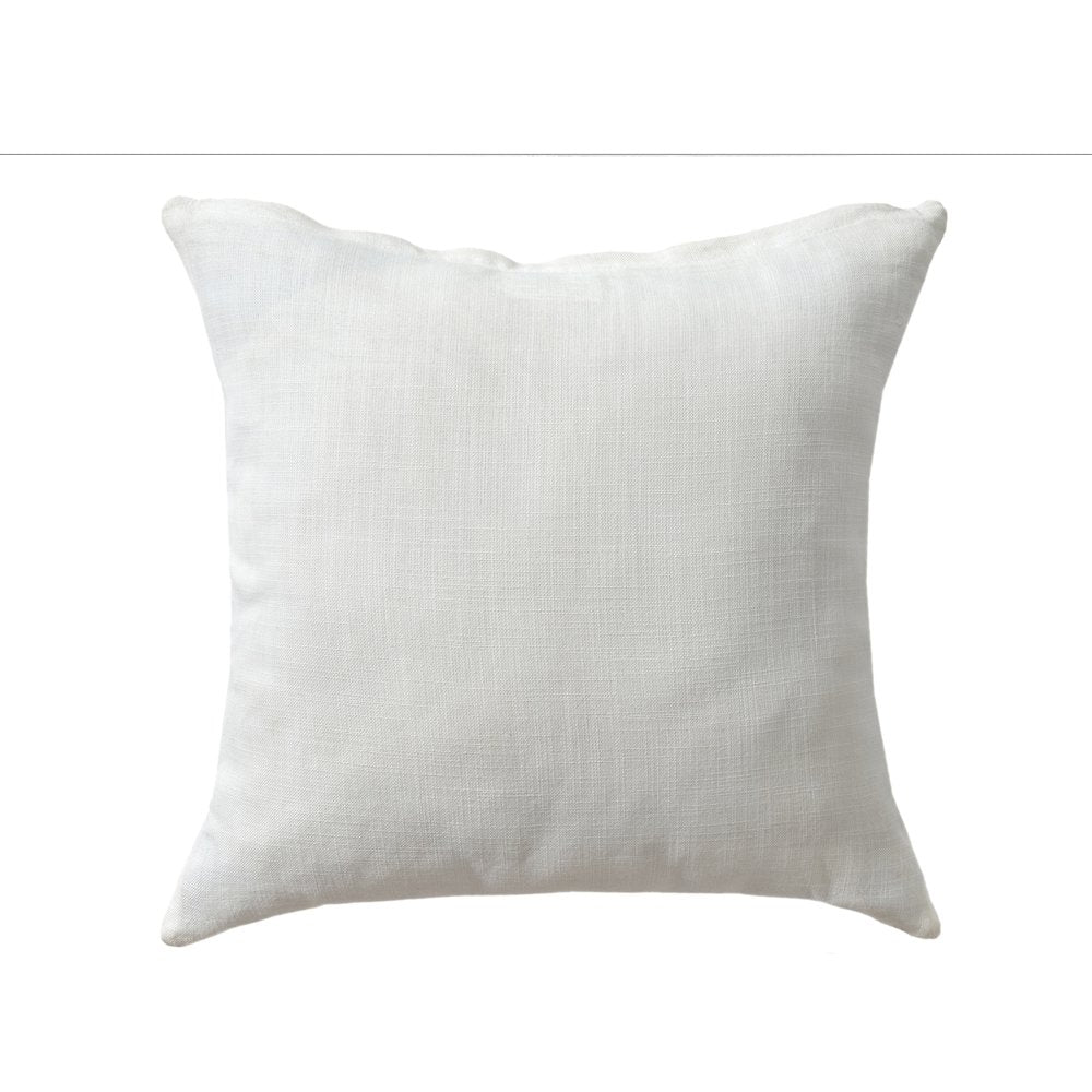 Coastal Performance Poly Filled Pillow in Blue/White, 18" x 18"