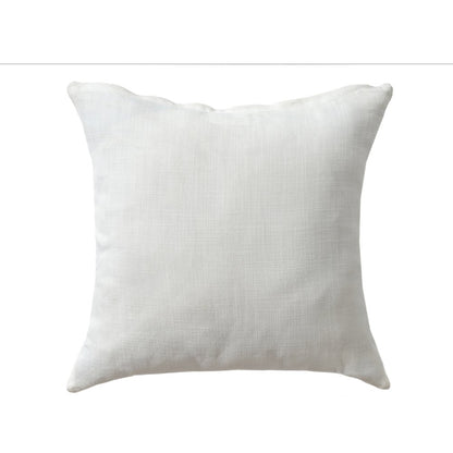 Coastal Performance Poly Filled Pillow in Blue/White, 18" x 18"