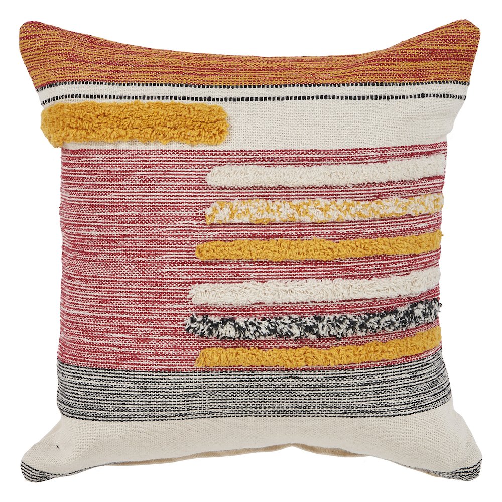 Multi-Lined Throw Pillow