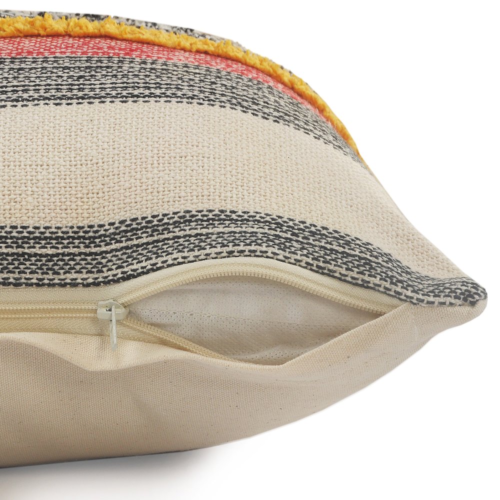 Multi-Lined Throw Pillow