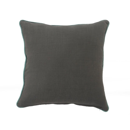 Jungle Scene Multicolored Throw Pillow