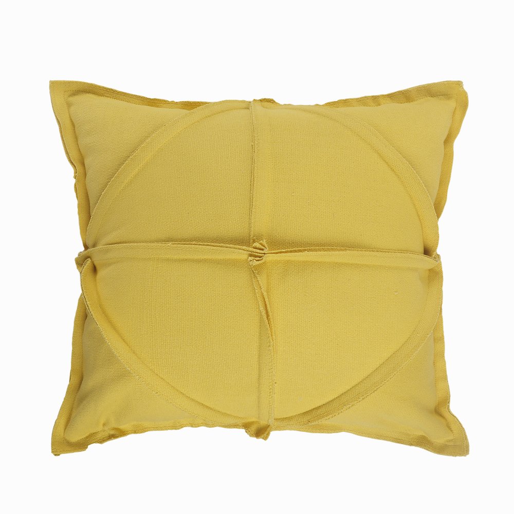 Solid Textured Tile Throw Pillow