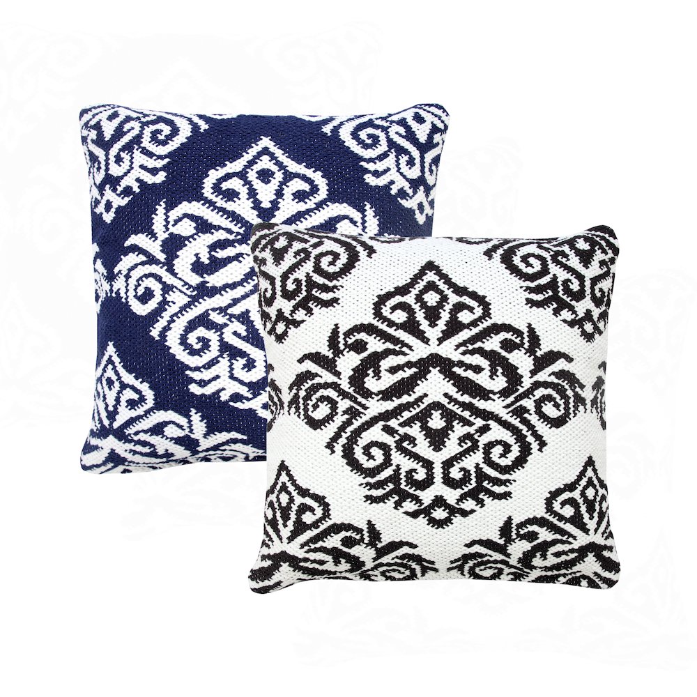 Traditional Decorative Damask Throw Pillow