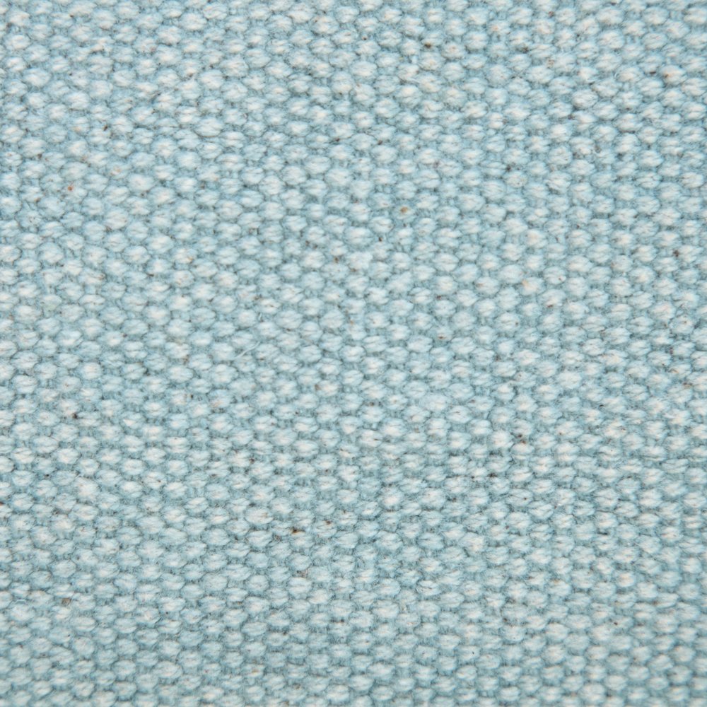 Ox Bay Blue Solid All-Natural Cotton Pillow Cover