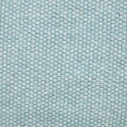 Ox Bay Blue Solid All-Natural Cotton Pillow Cover