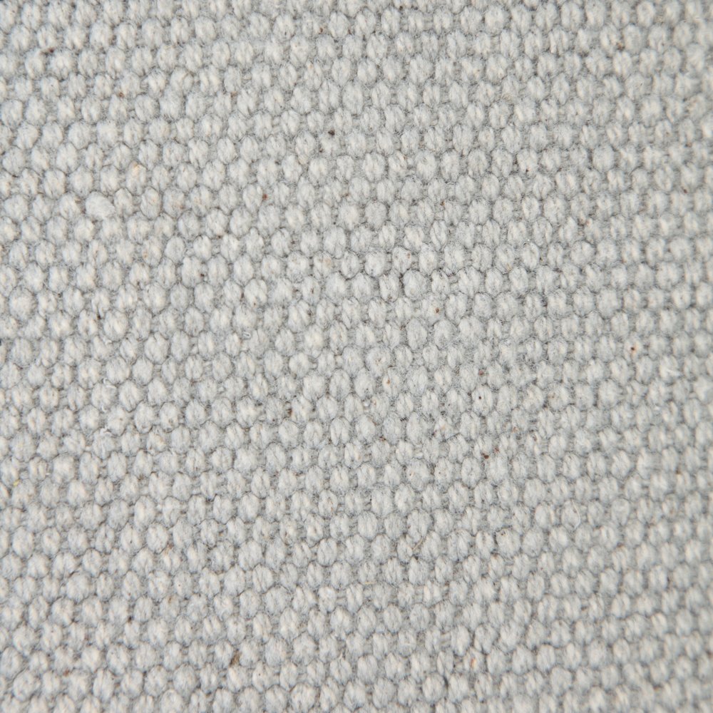 Ox Bay Gray Solid All-Natural Cotton Pillow Cover