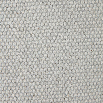 Ox Bay Gray Solid All-Natural Cotton Pillow Cover