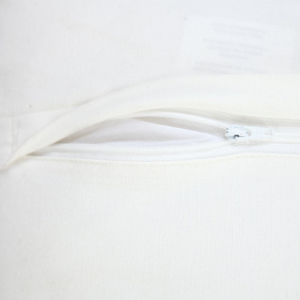 Ox Bay Black Solid All-Natural Cotton Pillow Cover