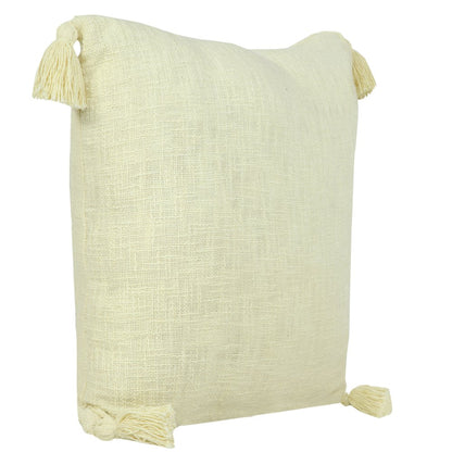 Insignia Cotton Poly Filled Pillow in Yellow, 20" x 20"