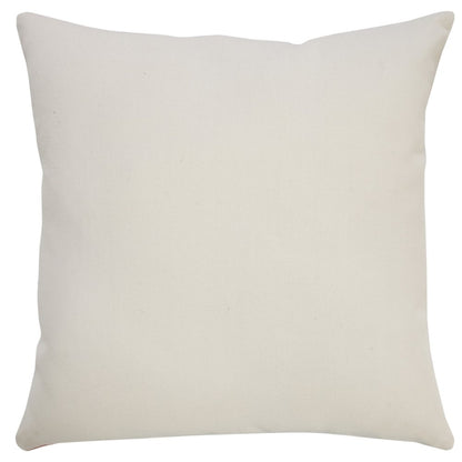 Veranda PET Yarn Poly Filled Pillow in Pink/White, 20" x 20"