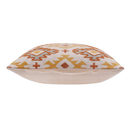 Sedona Cotton Poly Filled Pillow in Yellow/Orange, 20" x 20"