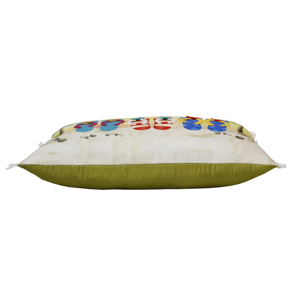 Panama Performance Poly Filled Pillow in Multicolored, 14" x 20"