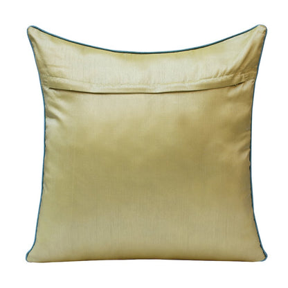 Panama Performance Poly Filled Pillow in Green/Blue, 20" x 20"